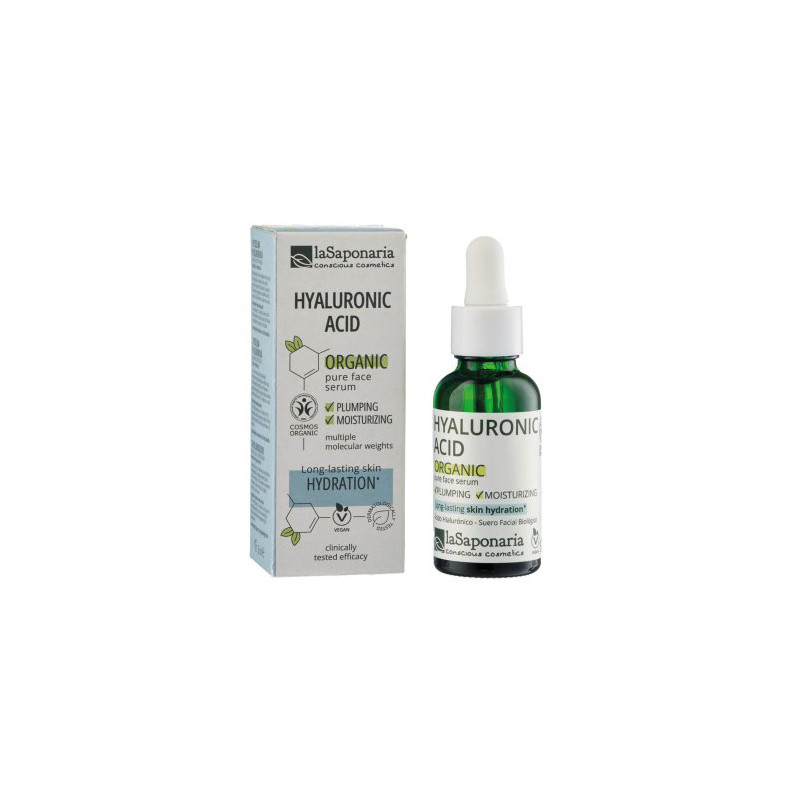 Acido hialuronico cosmetico 30ml La Saponaria 2