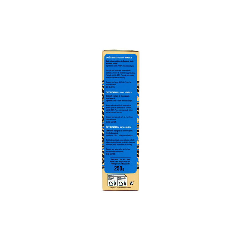 Cafe Nicaragua molido bio 250 g Alternativa 3 4