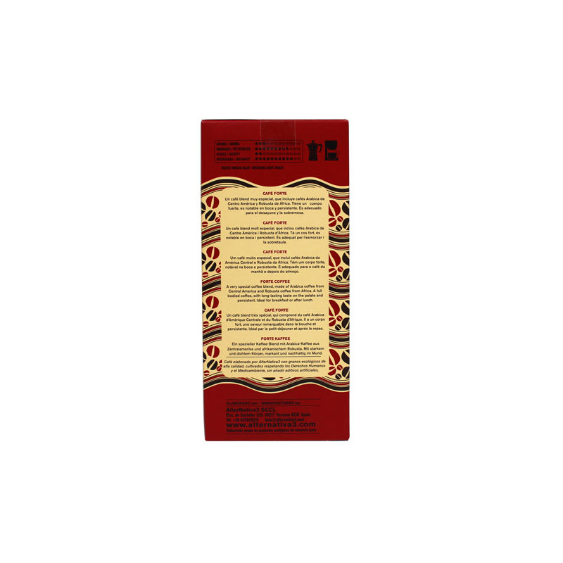 Cafe forte molido bio 250 g Alternativa 3 2