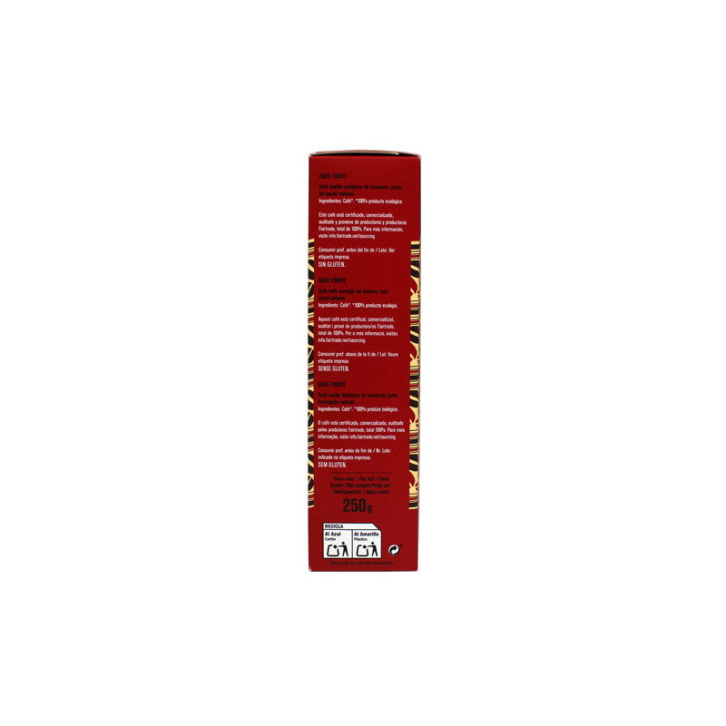 Cafe forte molido bio 250 g Alternativa 3 4