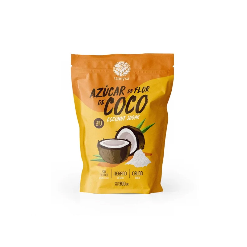 Azucar de coco Bio 300g Uneysa