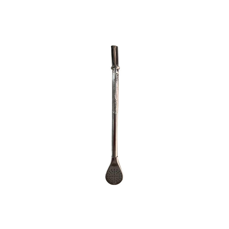 Bombilla de bronce para mate Bagual