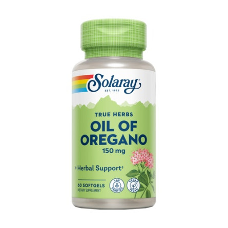 Aceite de oregano 150mg 60 perlas Solaray