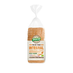 Pan molde trigo integral masa madre Bio 400g Biocop