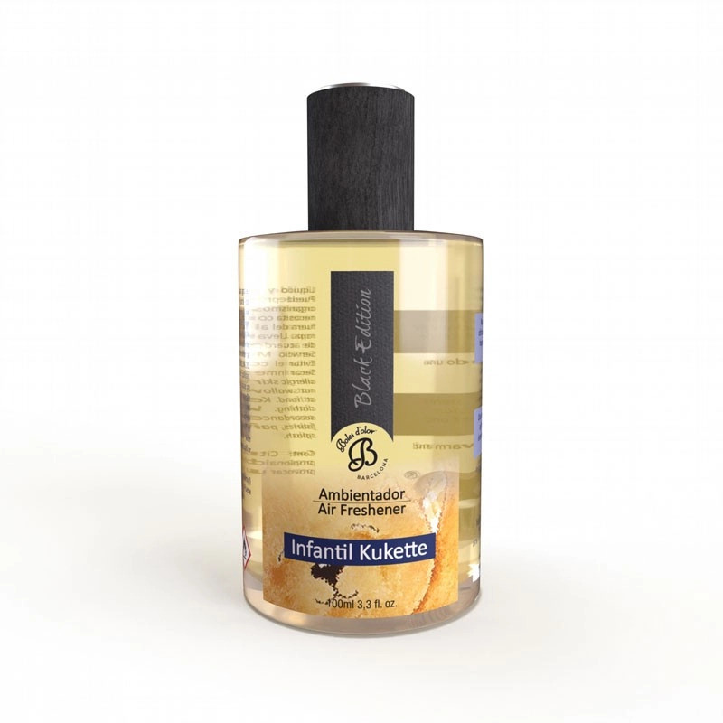 Ambientador Infantil Kukette Spray Black Edition 6x100ml Boles d'olor 2