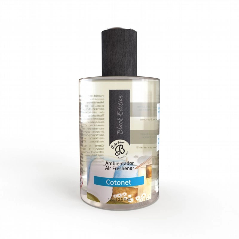 Ambientador Cotonet Spray Black Edition 6x100ml Boles d'olor 2