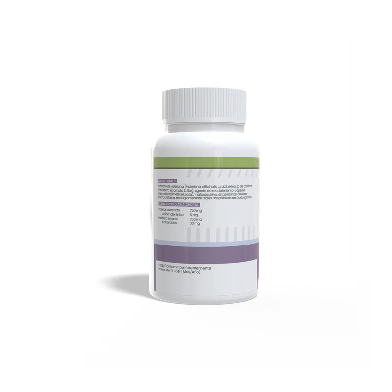 Valeriana y pasiflora 450mg 90 capsulas Sotya 2