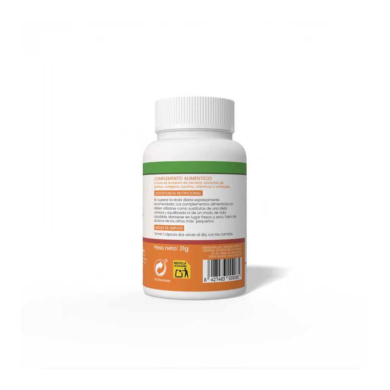 Piel, pelo y uñas 522 mg 60 cápsulas Sotya 2