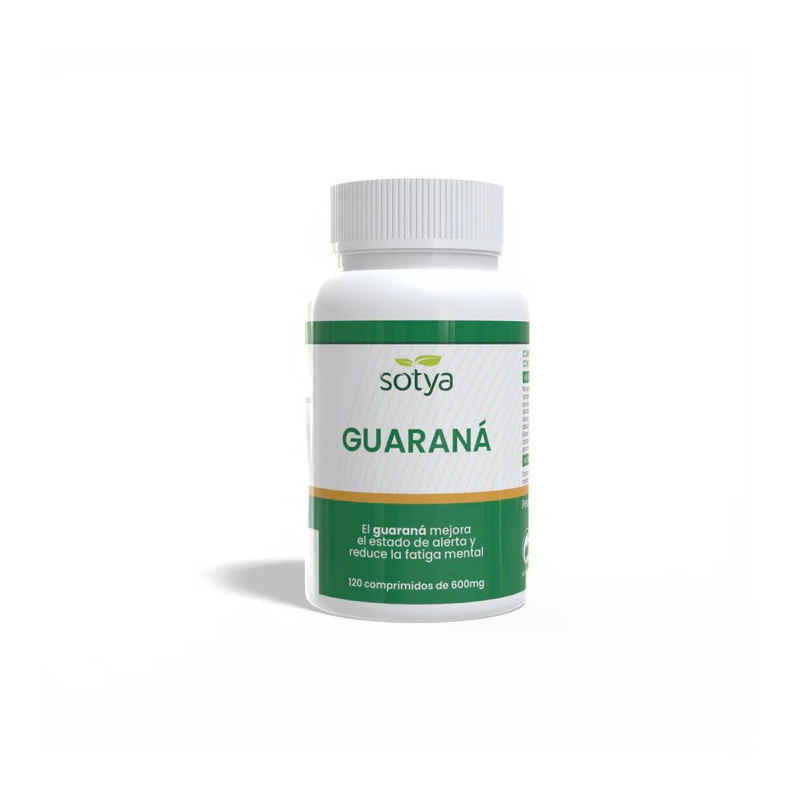 Super guarana 600mg 120 comprimidos Sotya