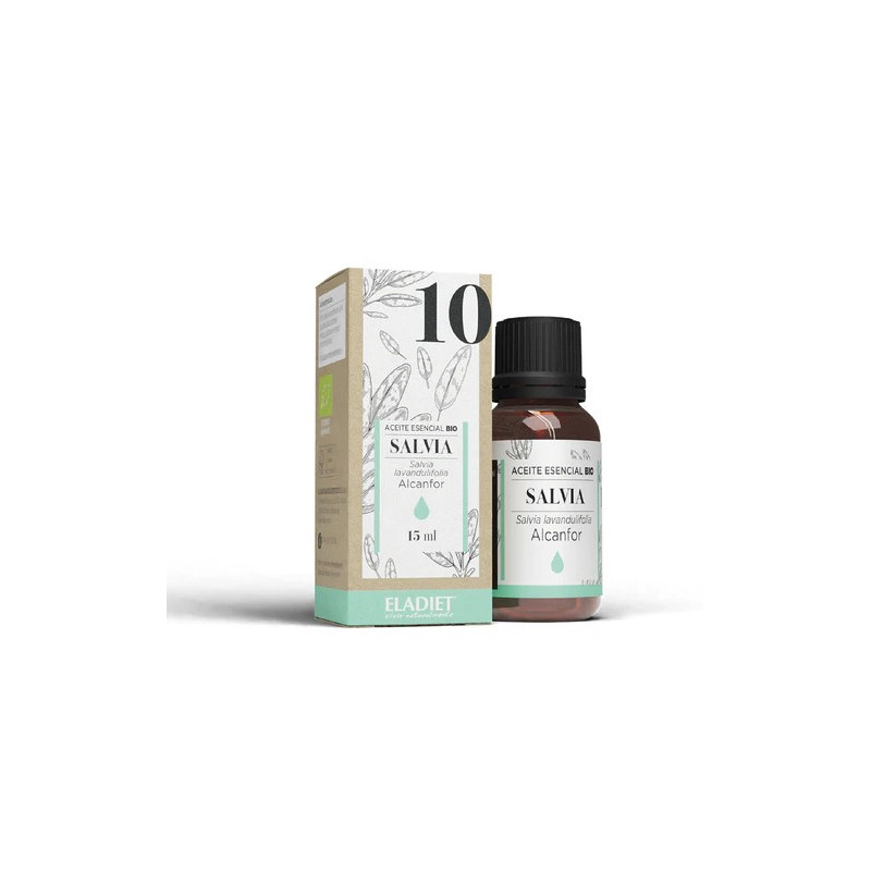 Aceite esencial Salvia (10) BIO 15ml Eladiet