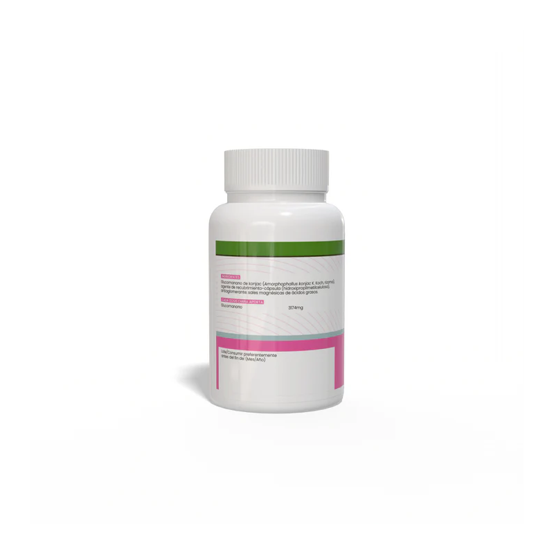 Glucomanano 600mg 100 capsulas Sotya 3