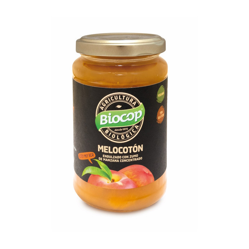 Compota de melocotón bio 265 g Biocop