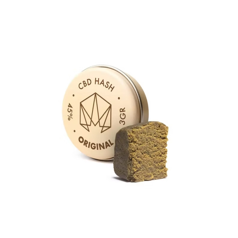 Hash 45% CBD original (hachis) 3g Cannactiva