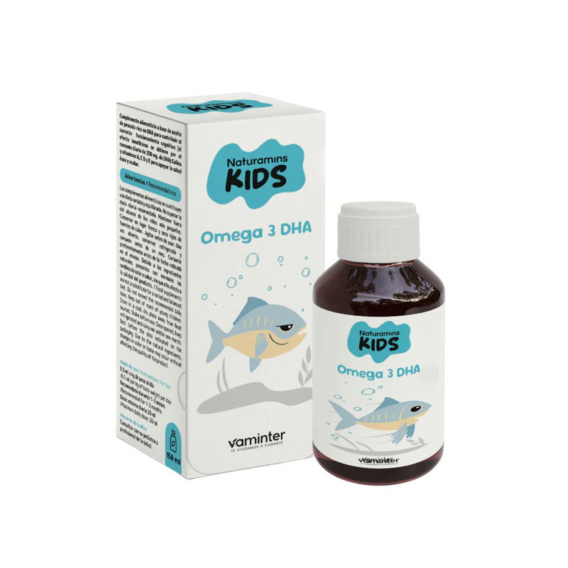 Kids Jarabe Omega 3 DHA 150 ml Naturamins