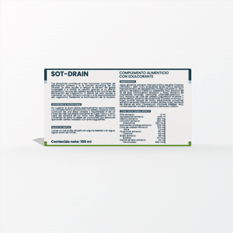 Sot Drain 10ml 10 Viales Sotya 2