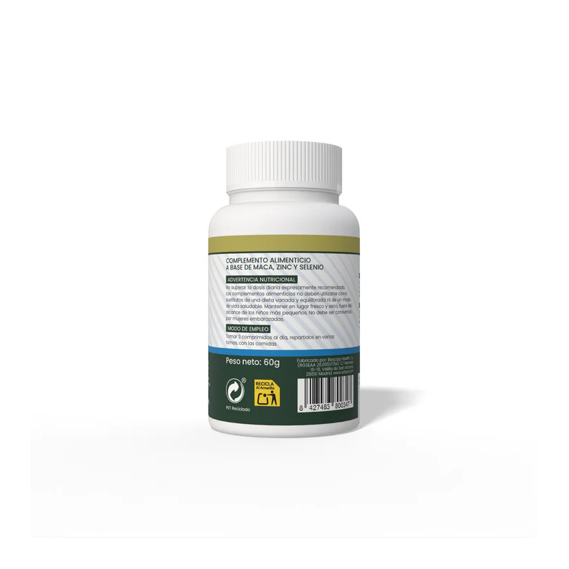 Maca+Zinc+Selenio 600mg 100 comprimidos Sotya 3