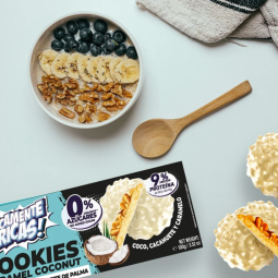 Galletas de Coco Cacahuete y Caramelo 100g Dumon 2