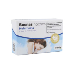 Buenas Noches 1.85mg Melatonina 30 comprimidos Eladiet