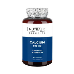 Calcio con magnesio y vitamina D 800mg 90 comp Nutralie