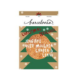 Cookies veganas jengibre, nuez moscada, canela y clavo (Navidad) 10x50g Bio Barcelonia
