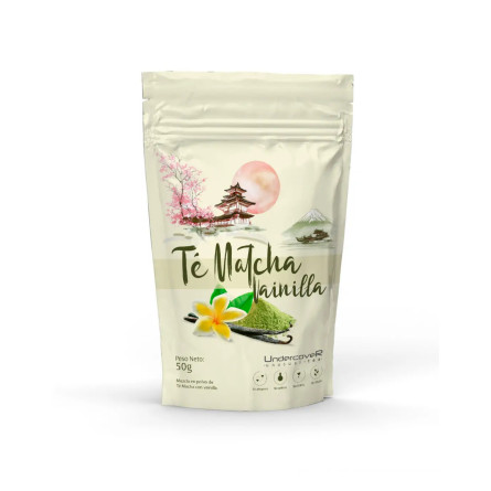 Te Matcha Vainilla origen Japon premium 50g Undercover Te Matcha Vainilla origen Japon premium 50g Undercover