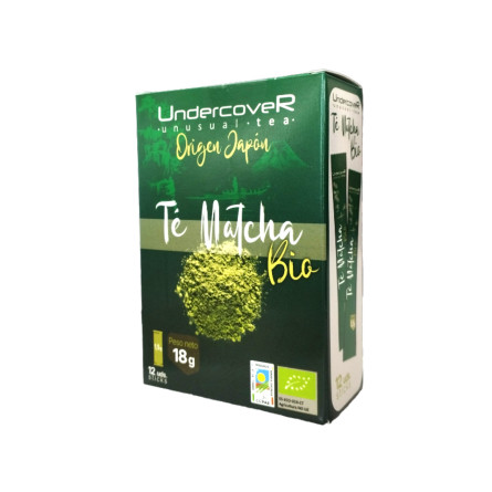 Te Matcha origen Japon Bio 12 Sticks x 1,5g Undercover Te Matcha origen Japon Bio 12 Sticks x 1,5g Undercover