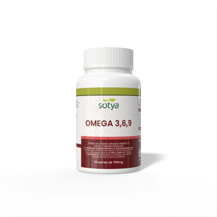Omega 3, 6 y 9 700mg 110 perlas Sotya