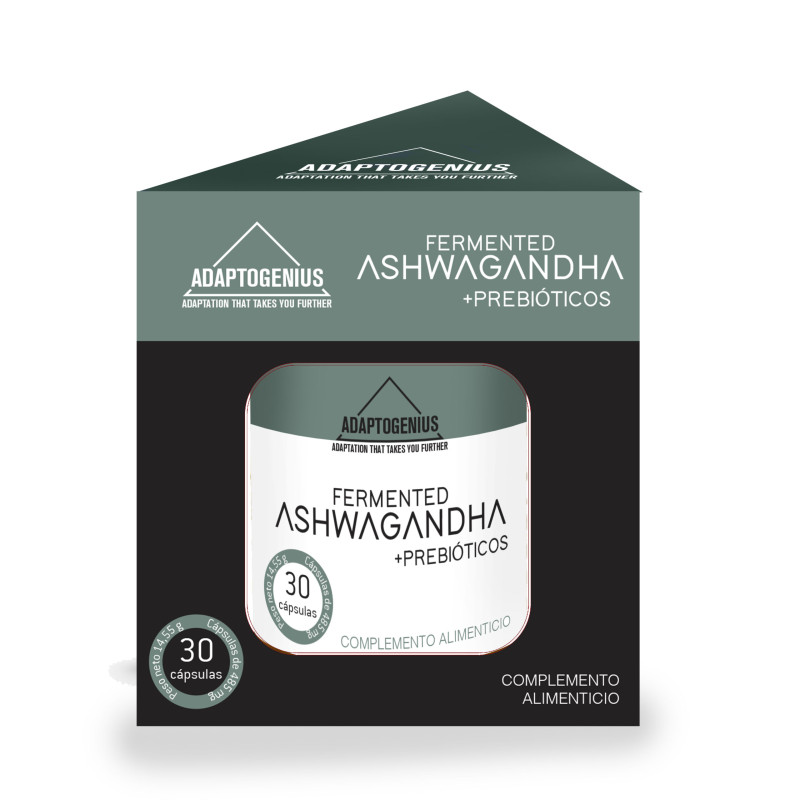 Fermented Ashwagandha 30 caps Bioserum Adaptogenius