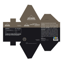 Fermented Ginseng Rojo Coreano 30 capsulas Bioserum Adaptogenius