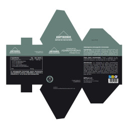 Fermented Ashwagandha 30 capsulas Bioserum Adaptogenius