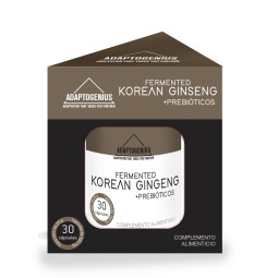 Fermented Ginseng Rojo Coreano 30 capsulas Bioserum Adaptogenius