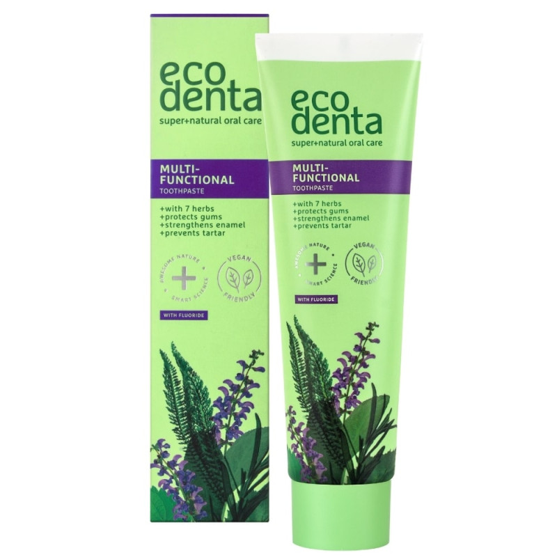 Pasta dental Multifuncional con 7 hierbas 100ml EcoDenta