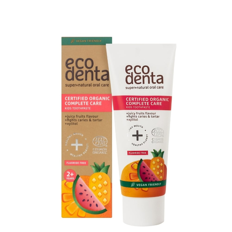 Pasta dental Infantil sabor frutas Bio 75ml EcoDenta