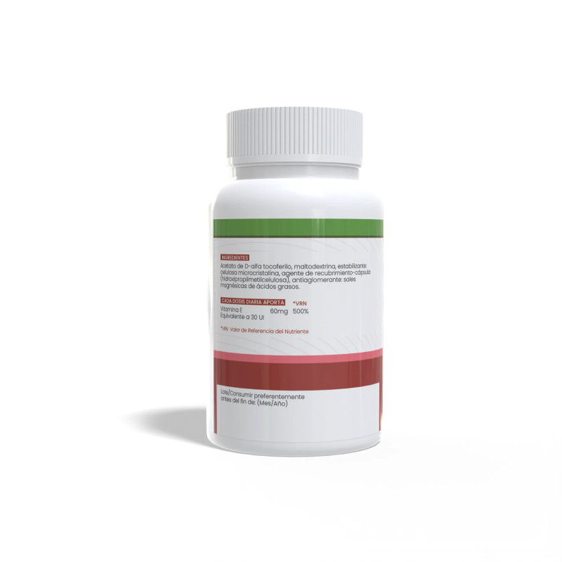 Vitamina E High Potency 500mg 100 capsulas Sotya