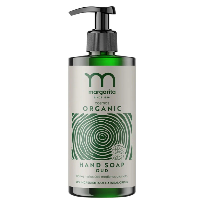 Jabon de manos aroma a Madera de Oud Bio 300ml Margarita