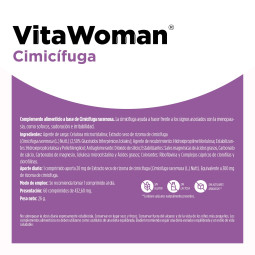 Vitawoman cimicifuga 60 comprimidos Eladiet