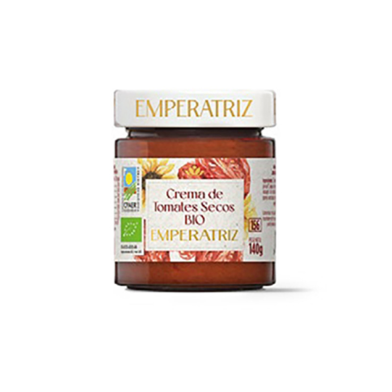 Crema de tomates secos Bio 156ml Emperatriz