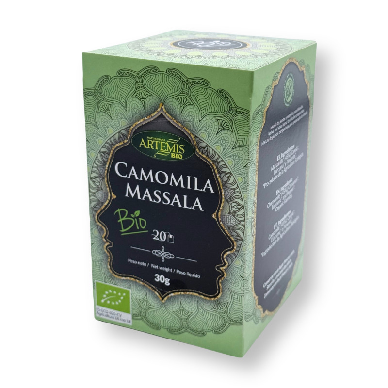 Camomila Massala Infusion Bio 20 filtros Artemis