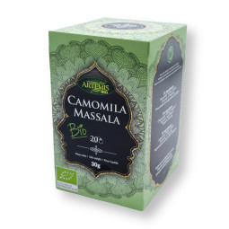 Camomila Massala Infusion Bio 20 filtros Artemis