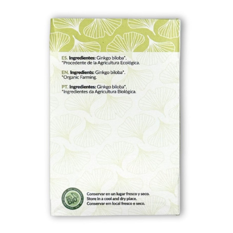 Ginkgo Biloba Infusion Bio 20 filtros Artemis