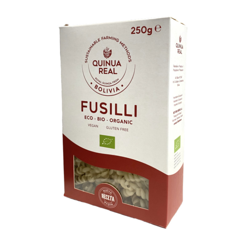 Fusilli de arroz y quinoa bio 250g Quinua Real