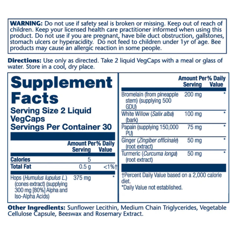 Super IbuActin 60 vcaps Solaray