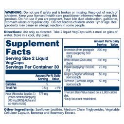Super IbuActin 60 vcaps Solaray