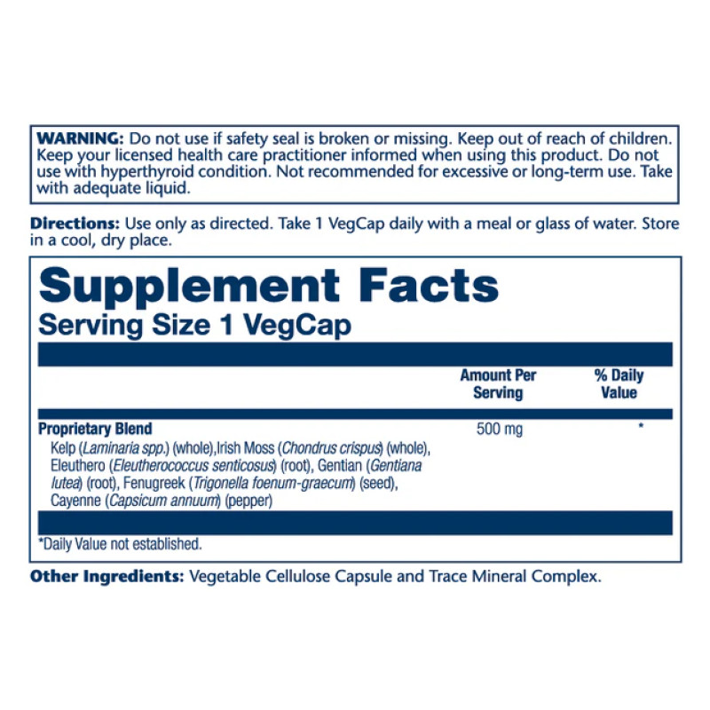 Thyroid Blend SP-26™ 100 vcaps Solaray