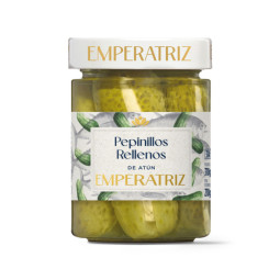 Pepinillos rellenos de Atun 314ml Emperatriz