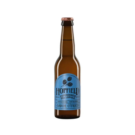 Bebida Sabor Citrico Sin Alcohol Bio 330ml Hopfield