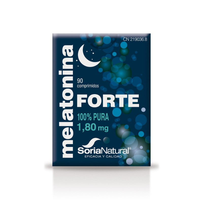 Melatonina Forte 1,80mg 90 comprimidos Soria Natural