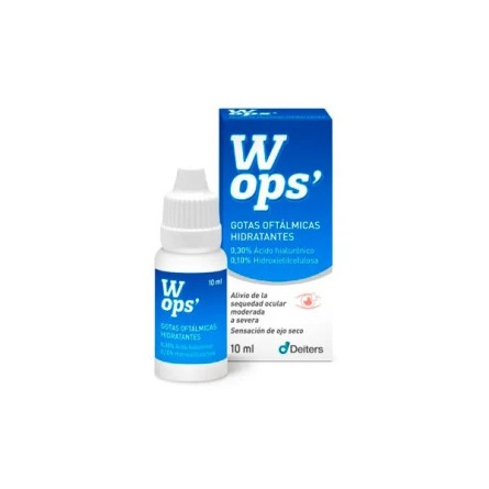 Gotas de ojos Hidratantes con acido hialuronico 10ml Wops’