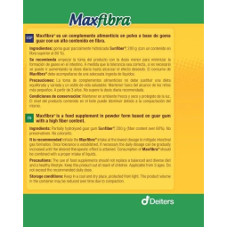 Maxfibra en polvo 200g Deiters