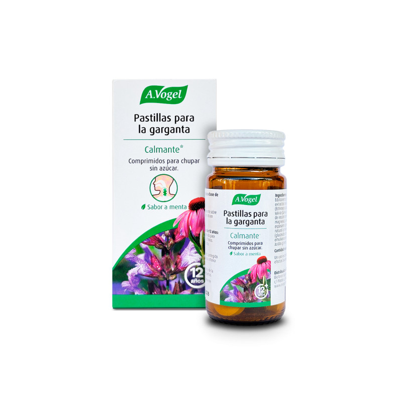 Pastillas para la Garganta Menta 20 comprimidos A. Vogel